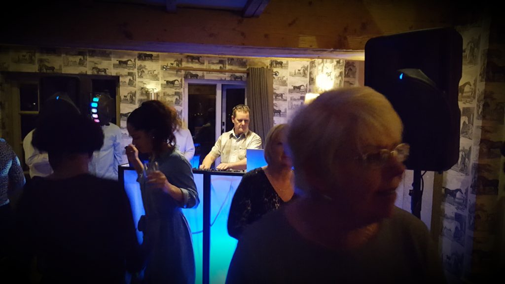 DJs on the dance floor for weddings, parties, events, occasions, celebrations