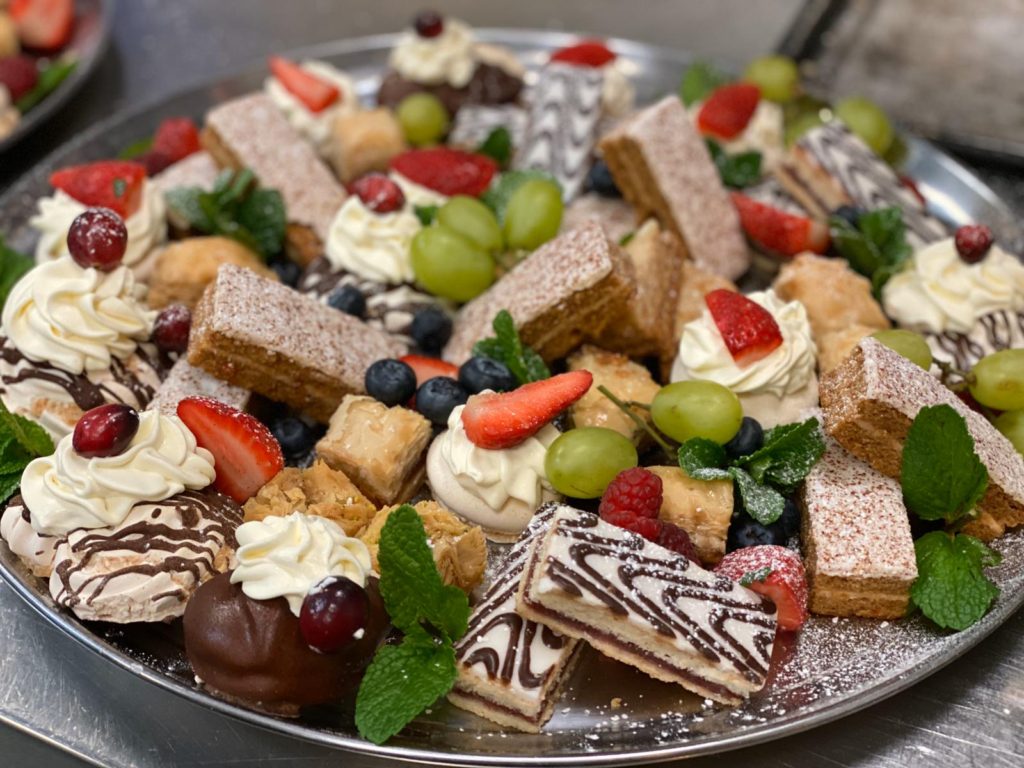 Dessert buffet for wedding and party
