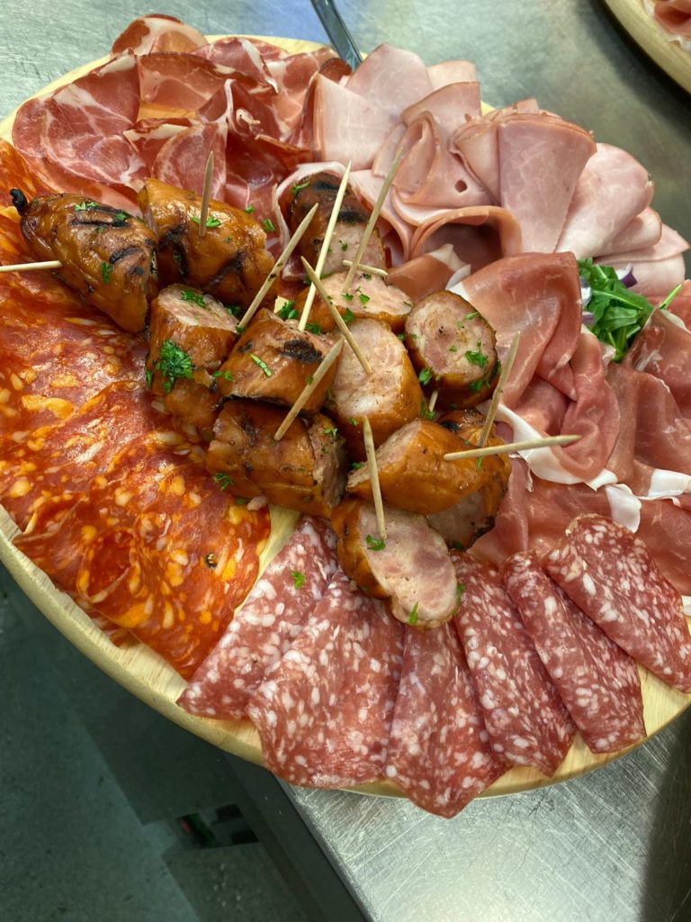 Meat platter for Wedding, party or buffet